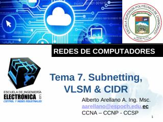 Tema 7 Subnetting, VLSM y CIDR.pptx