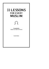 33 Lessons For Every Muslim.pdf