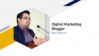 Digital Marketing Blogger.ppt