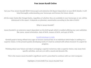 02 - Free Janam Kundli Online.pptx