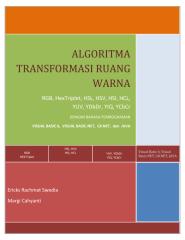 Pengolahan Citra - Algoritma Transformasi Ruang Warna.pdf