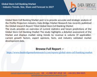 Stem Cell Banking Market research, analysis.pptx